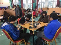 我校获得2016年上海市第一届学生智力运动会桥牌比赛第五名